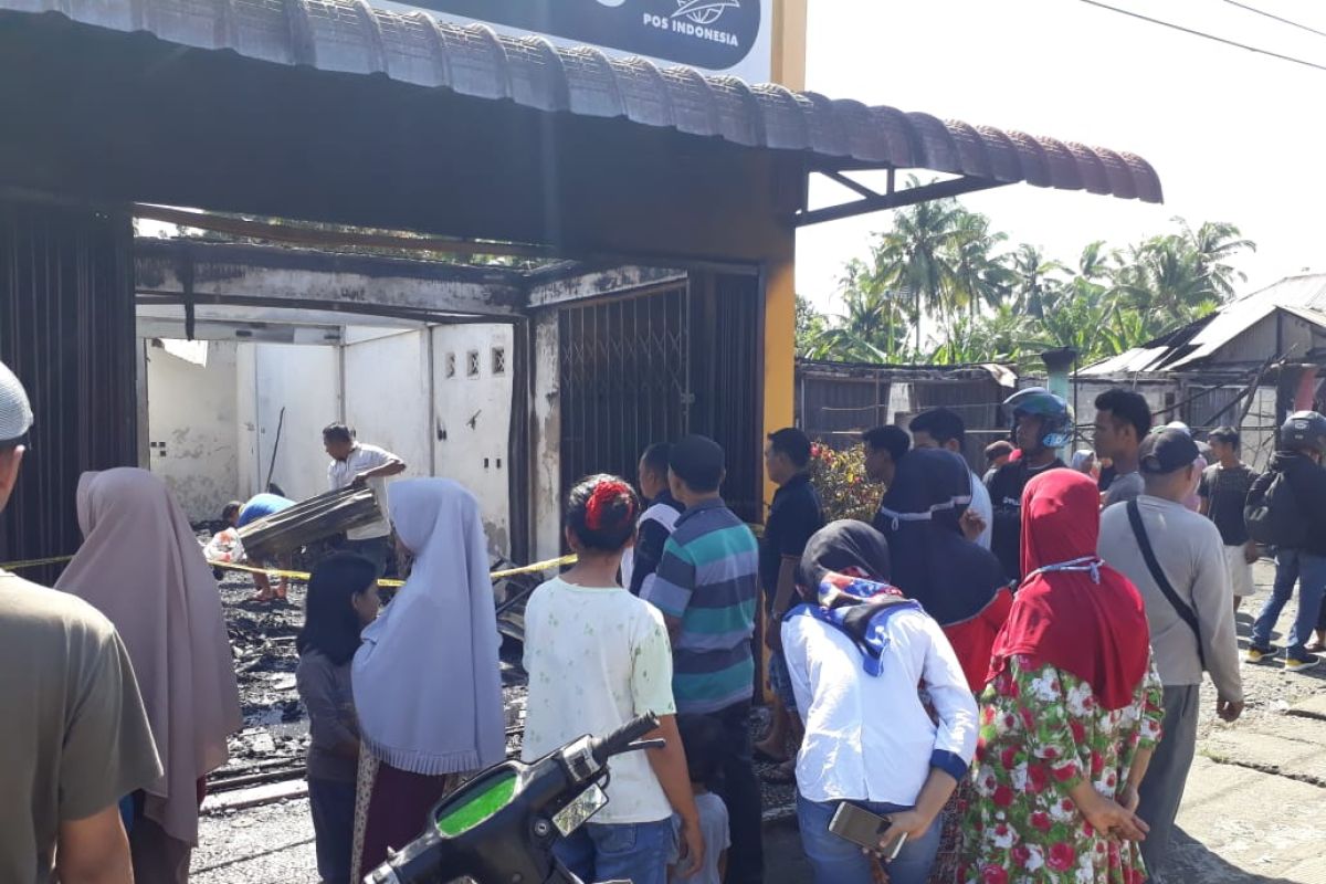 Tujuh ruko di Padang Pariaman hangus terbakar, kerugian capai Rp1,7 miliar