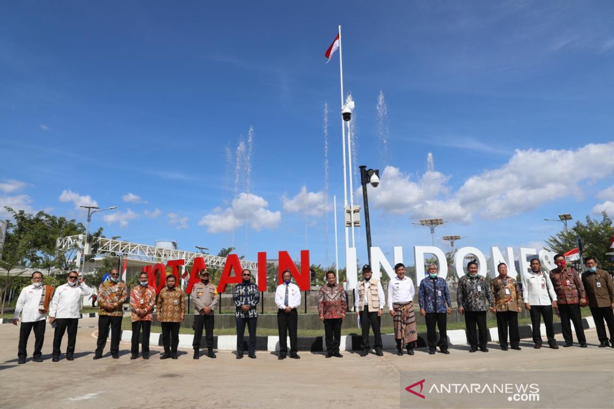 Menko Polhukam  Mahfud MD dan Mendagri pantau perbatasan Indonesia-Timor Leste