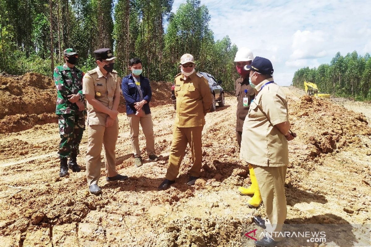 Pemkab Kobar tetap fokus tingkatkan infrastruktur meski pandemi COVID-19