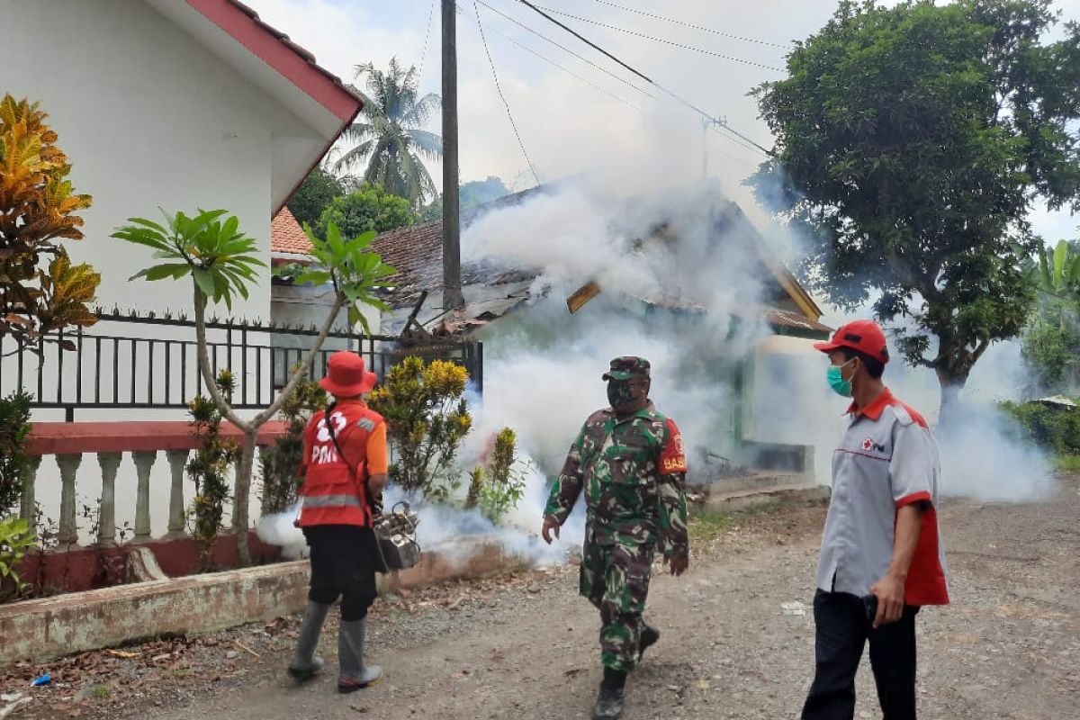 PMI Jember lakukan pengasapan cegah penyebaran penyakit DBD