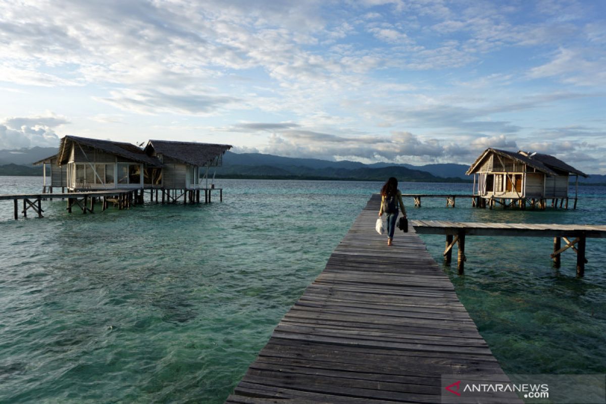 Pulo Cinta Eco Resort di Kabupaten Boalemo Gorontalo kembali dibuka