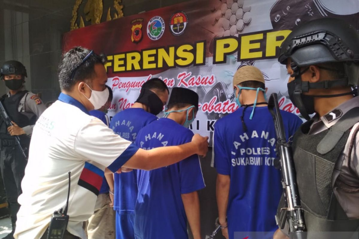 Polisi tangkap narapidana Lapas Nyomplong Sukabumi edarkan narkoba