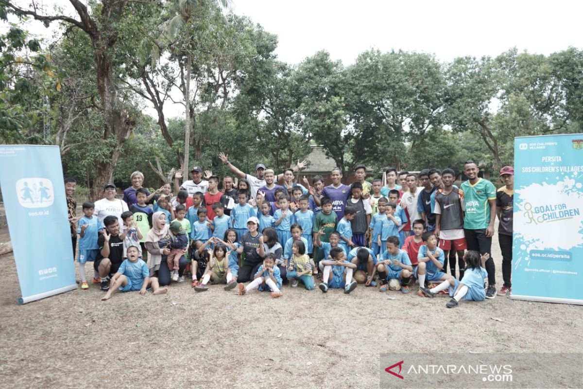 Persita Tangerang bantu anak kehilangan pengasuhan melawan COVID-19