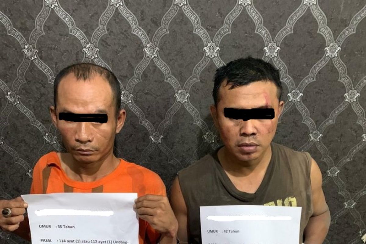 Duo pengedar narkoba diringkus, modus simpan barang bukti di kamar hotel