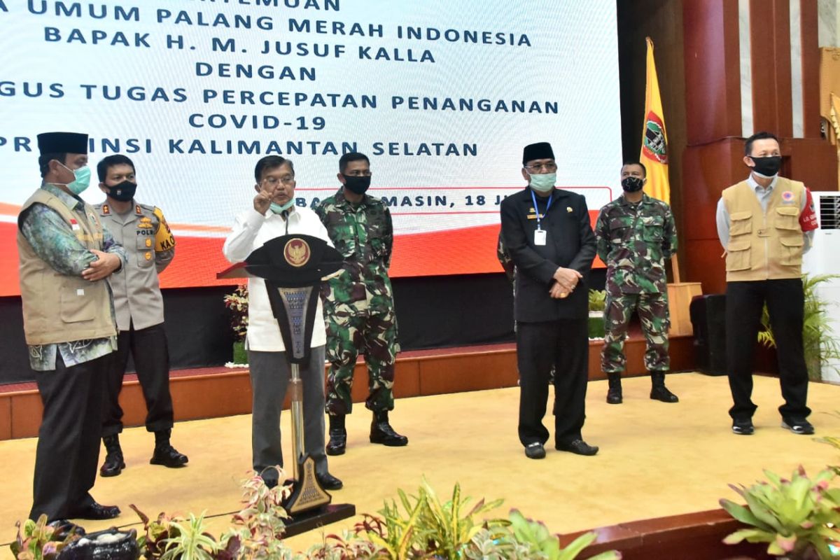 JK: Perlu kebersamaan seluruh pihak tangani COVID-19 di Kalsel