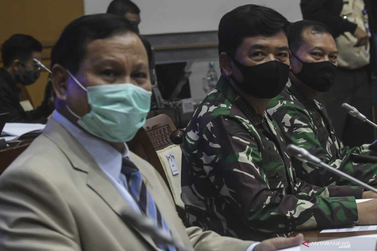 Prabowo apresiasi dukungan semua fraksi di DPR RI perkuat TNI
