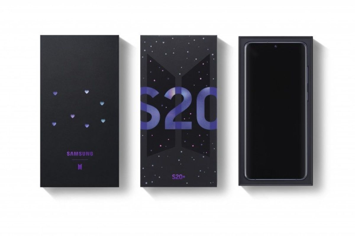 Samsung Galaxy S20+ edisi BTS ditawarkan seharga Rp17 jutaan
