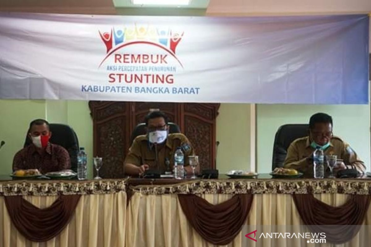 Pemkab Bangka Barat susun aksi penanggulangan kasus stunting