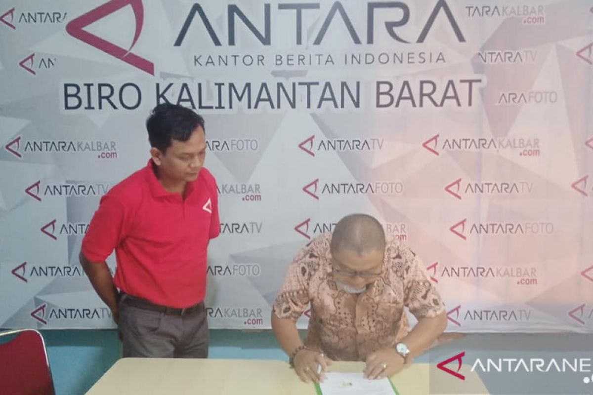 Diskominfo Kubu Raya harapkan peningkatan kerja sama dengan  LKBN ANTARA