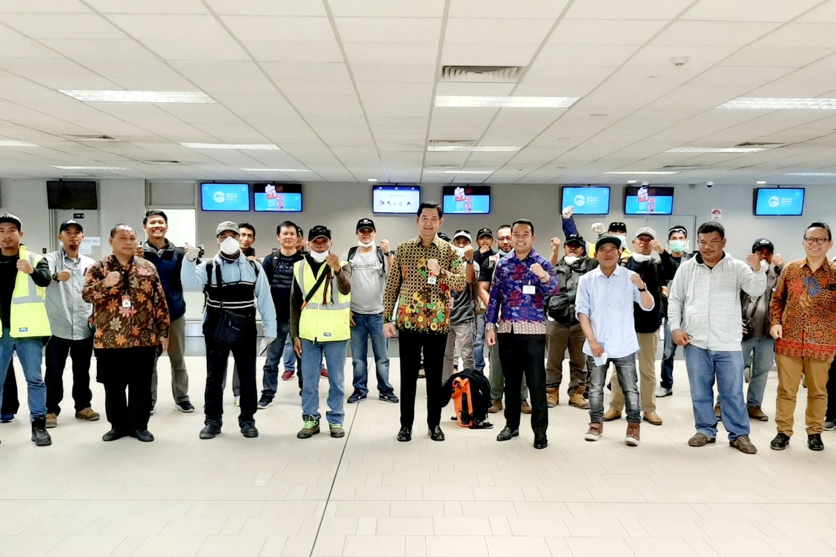 Sebanyak 24 WNI berhasil dipulangkan ke Indonesia dari Papua Nugini dengan Air Niugini