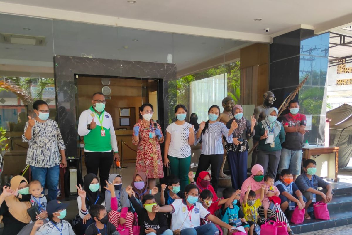 COVID-19 recoveries in Jayapura comprise 15 children, one adult