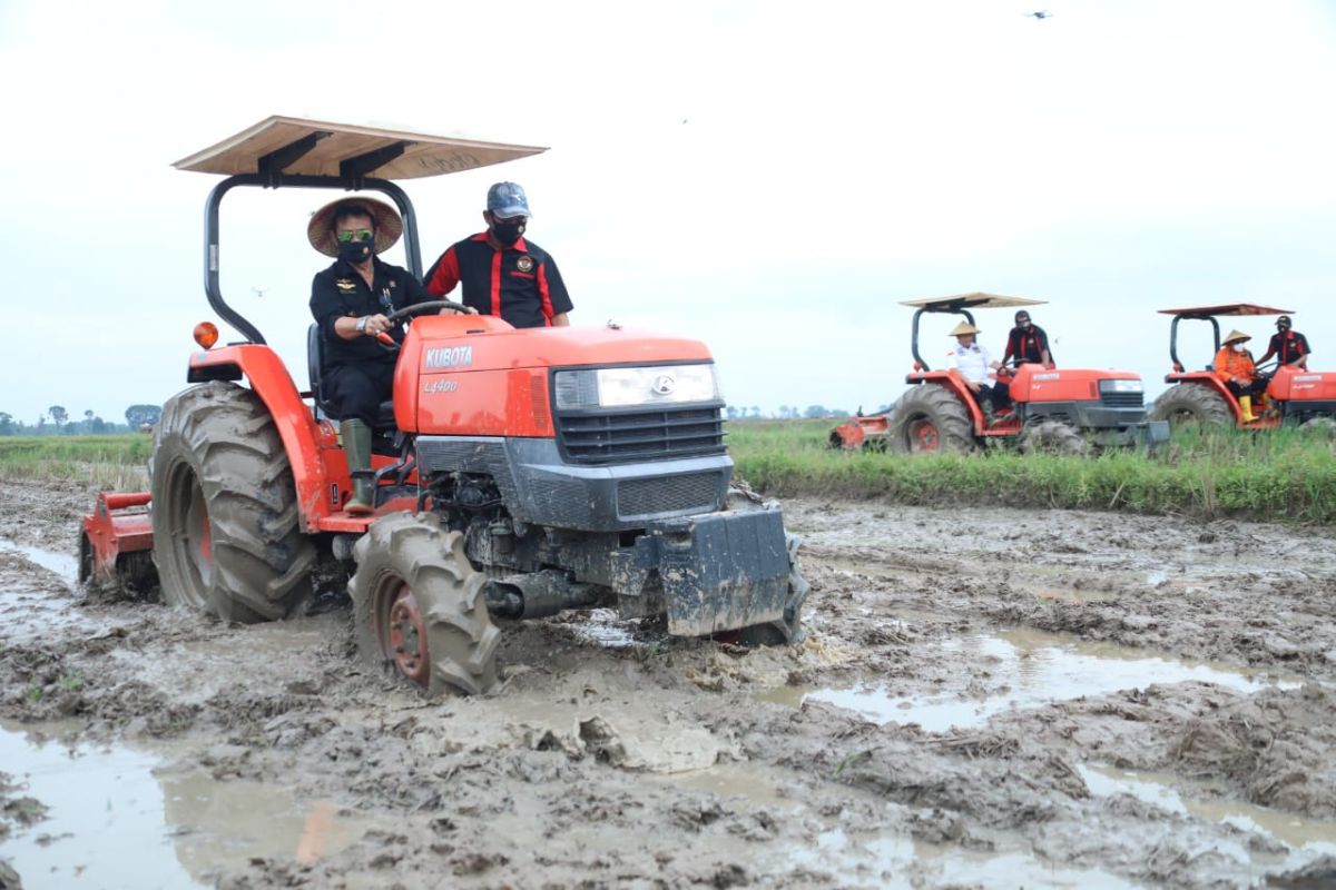 Mentan kunjungi Lampung pastikan pertanian berproduksi di tengah pandemi COVID-19