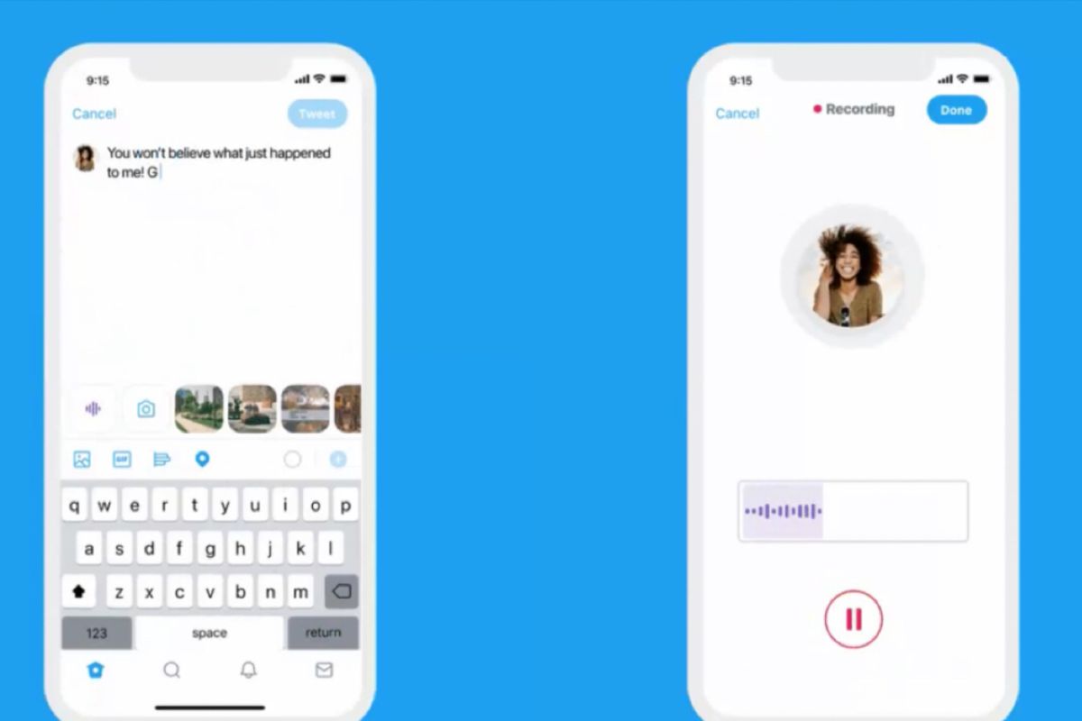 'Voice Note' hadir dalam cuitan Twitter