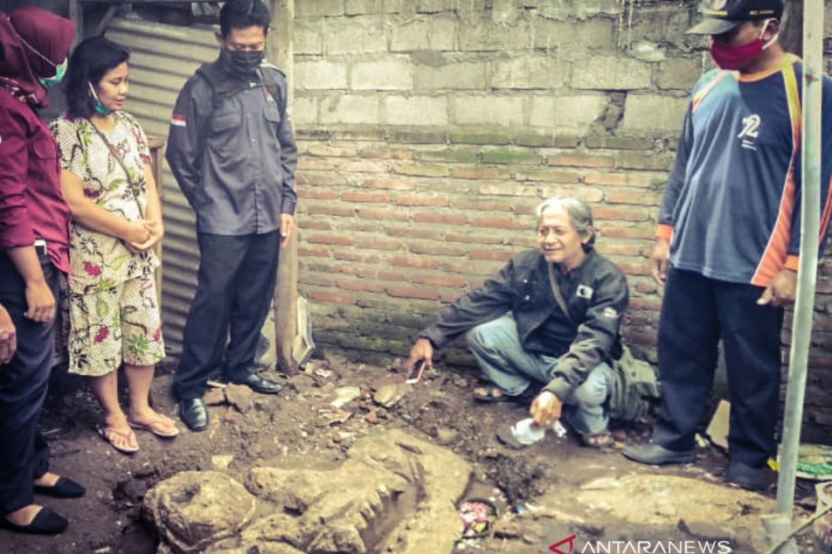 BPCB Trowulan identifikasi fragmen arca kala peninggalan Singasari di Tulungagung