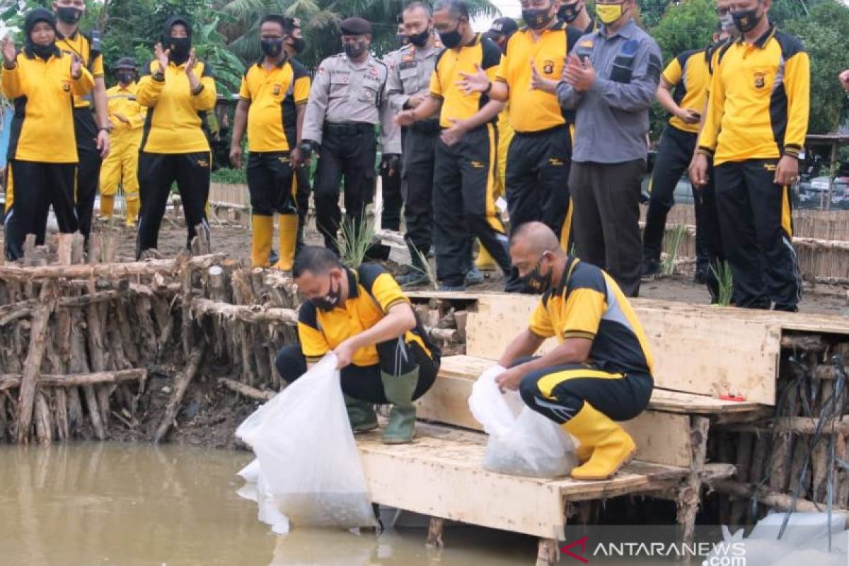 Polda Sumsel dukung peningkatan produksi ikan