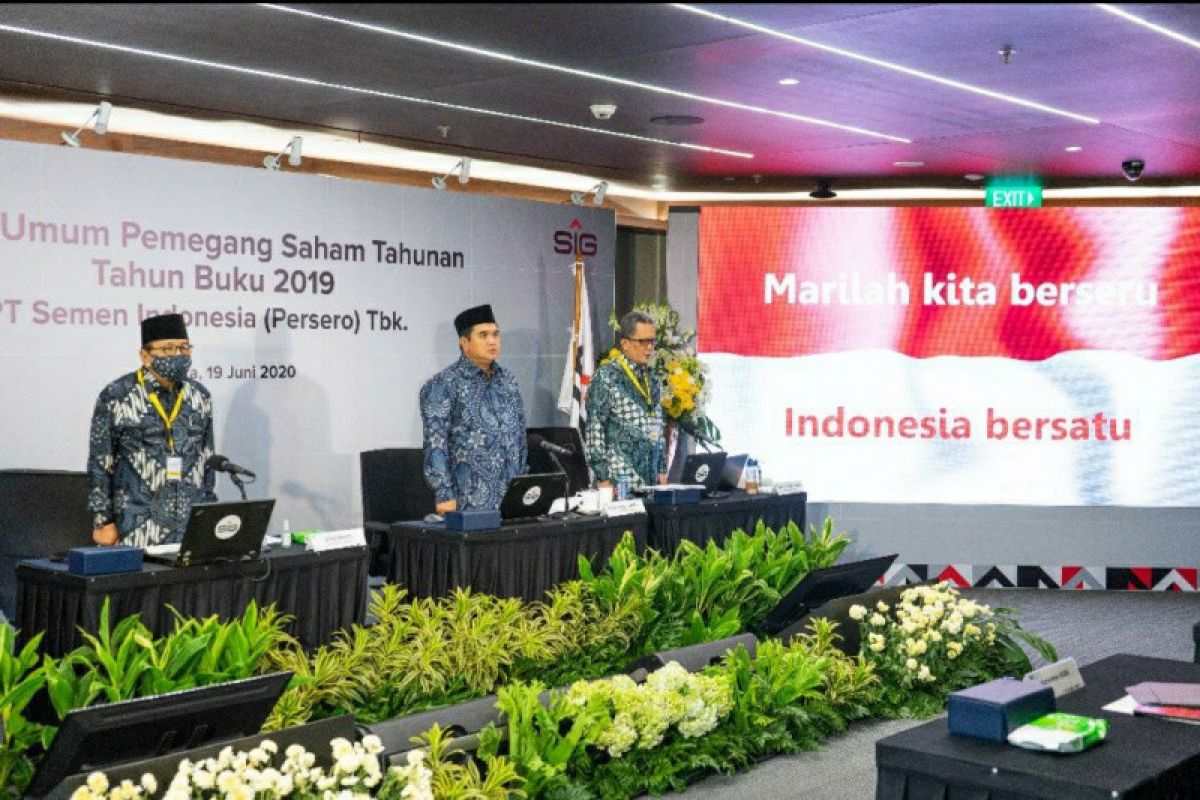 Pendapatan Semen Indonesia naik 31,5 persen pada 2019