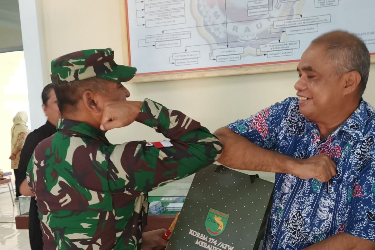 Danrem Atw Kunjungi Universitas Musamus Merauke Antara News Papua