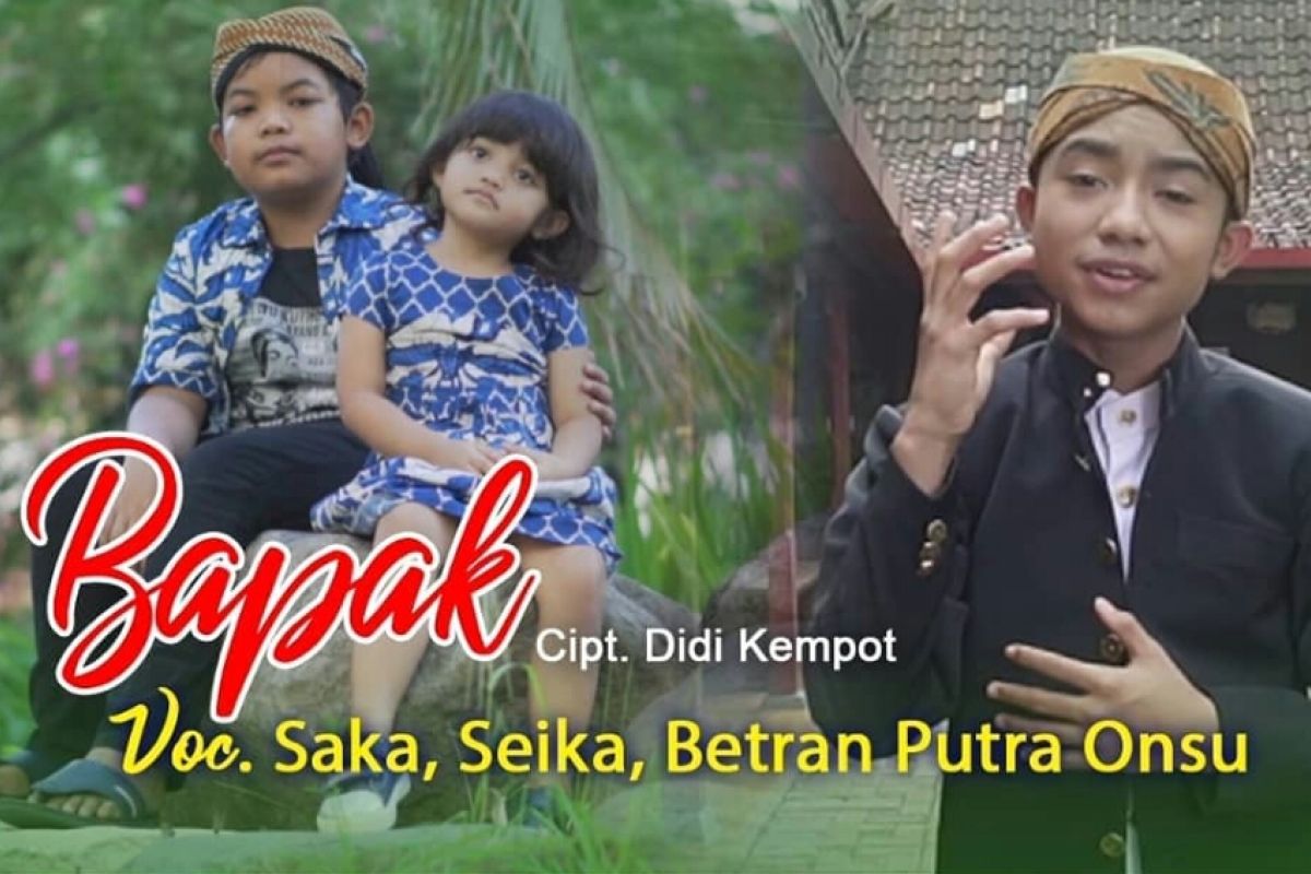 Anak Didi Kempot dan Betrand Peto kolaborasi nyanyikan lagu "Bapak"