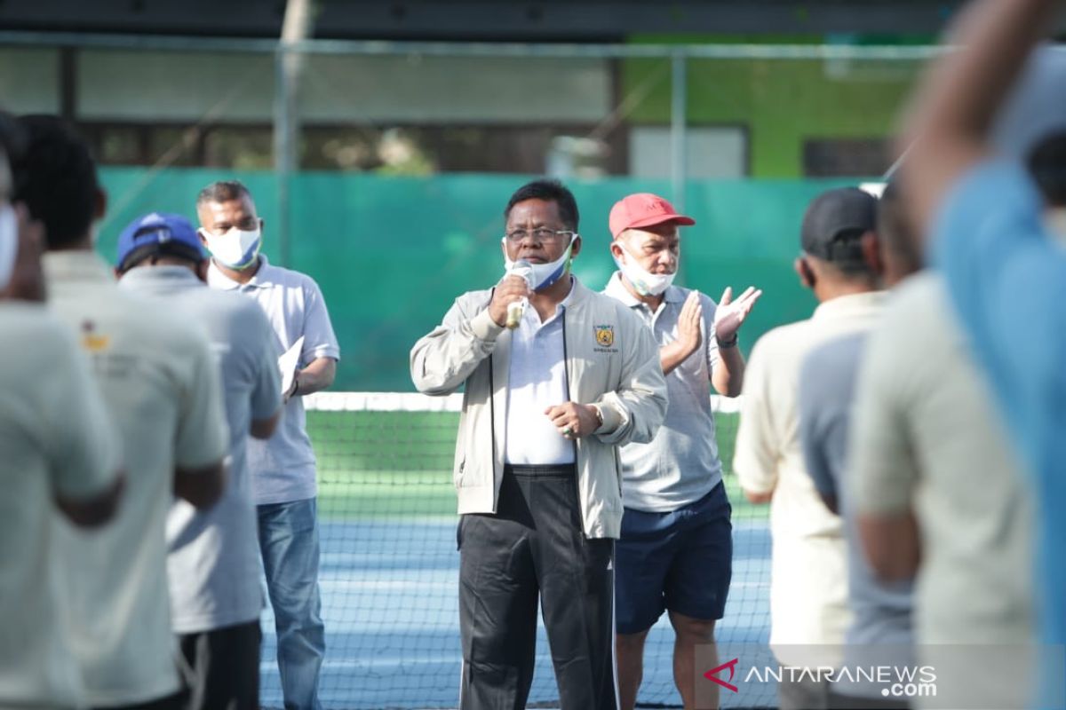 Tenis ATP se-Aceh, ini pesan Wali Kota Aminullah ketika buka turnamen