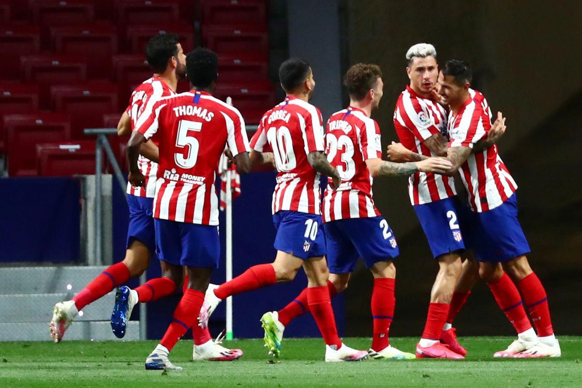 Atletico ke peringkat  tiga  setelah menang 1-0 atas Valladolid