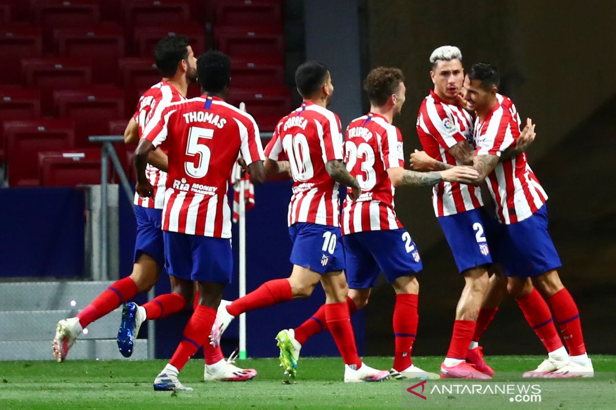 Atletico ke peringkat tiga setelah menang 1-0 atas Valladolid