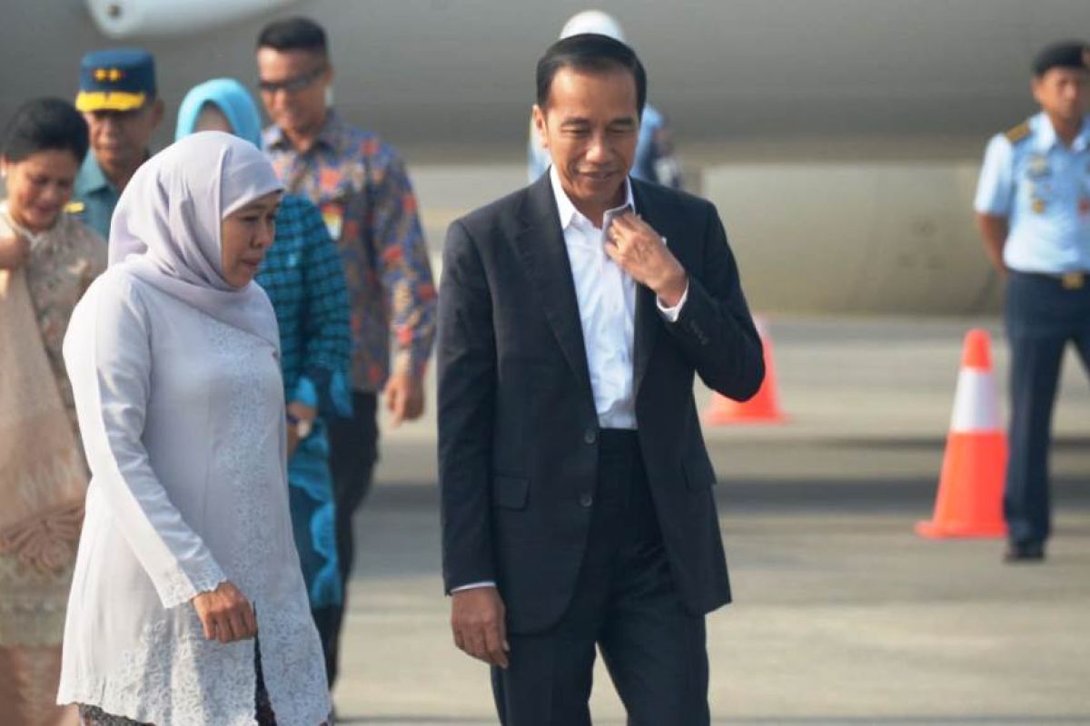 Khofifah doakan Presiden Jokowi diberi kekuatan bawa kemajuan Indonesia