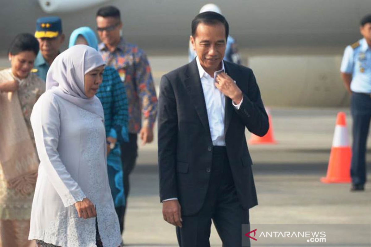 Khofifah doakan Jokowi diberi kekuatan bawa kemajuan RI