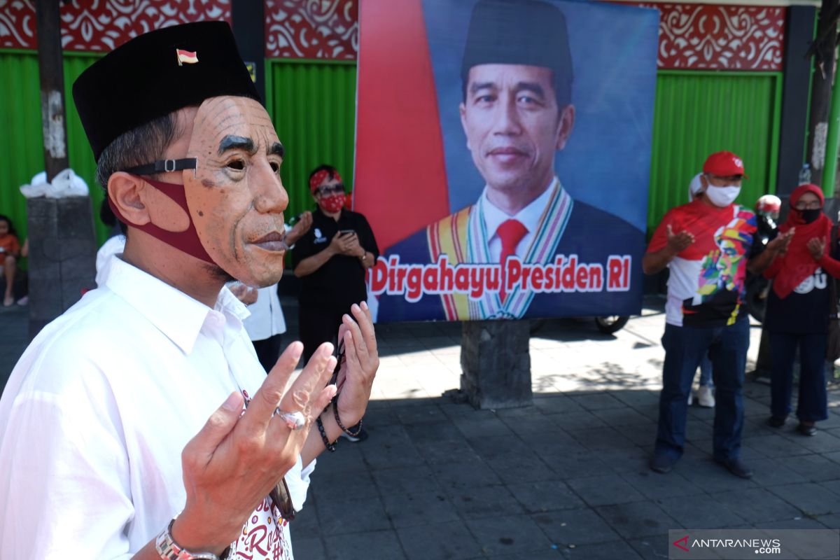 Presiden Jokowi berterima kasih atas perhatian dan doa di hari ulang tahunnya