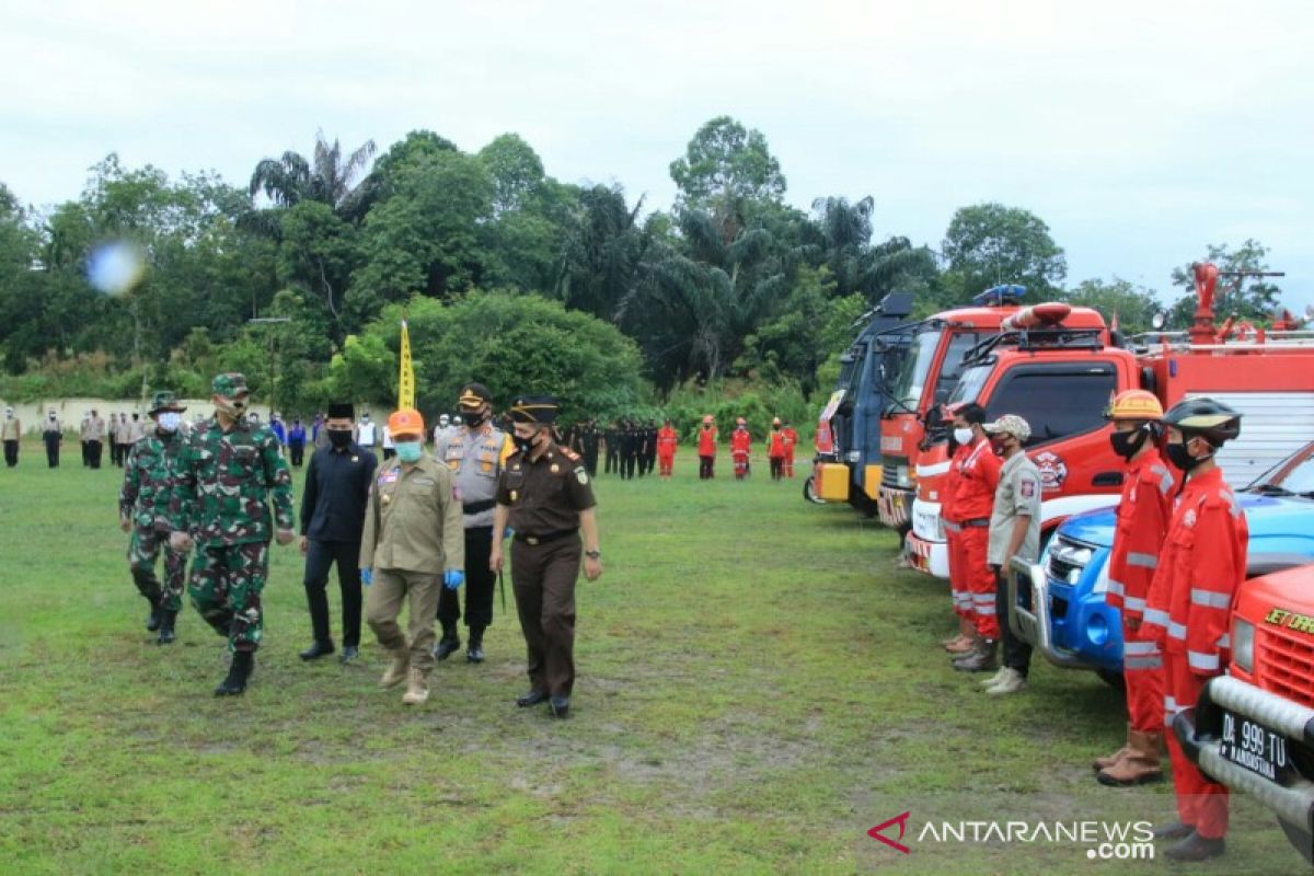 Satgas Karhutla gelar apel kesiapan