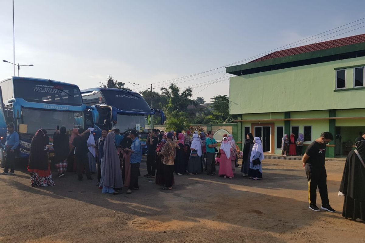 204 santri Gontor Asal Lampung kembali ke pesantren di Ponorogo