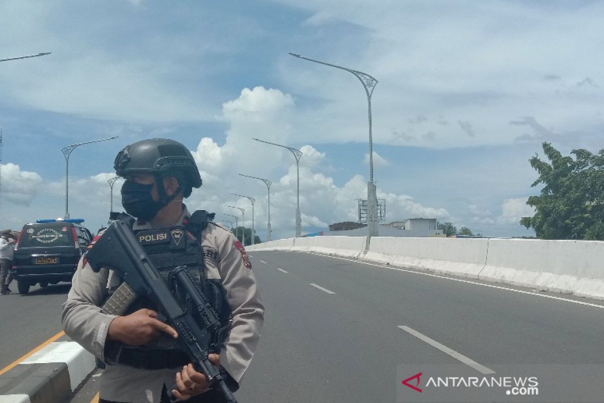 Polisi tegaskan bungkusan ditemukan di jembatan layang Banda Aceh bukan bom