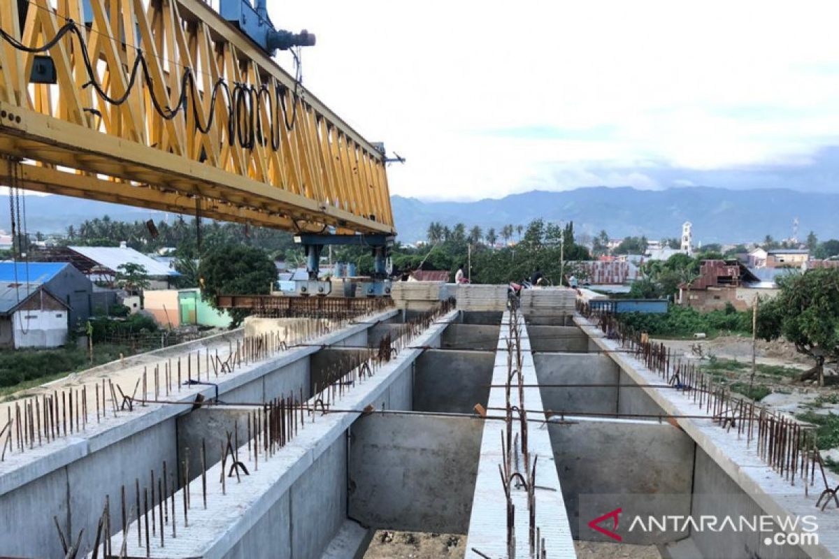 Pembangunan Jembatan Palu V ditargetkan selesai pertengahan Juli 2020