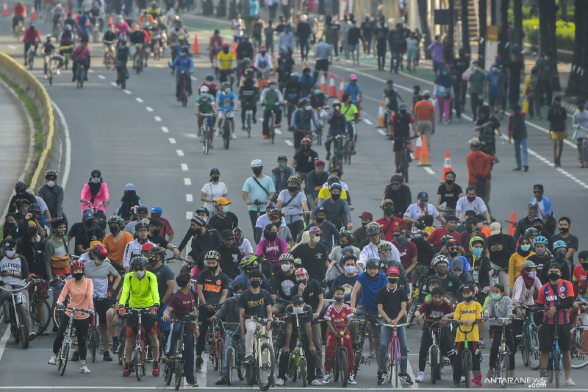 South Jakarta's five road sections prepared for Car Free Day
