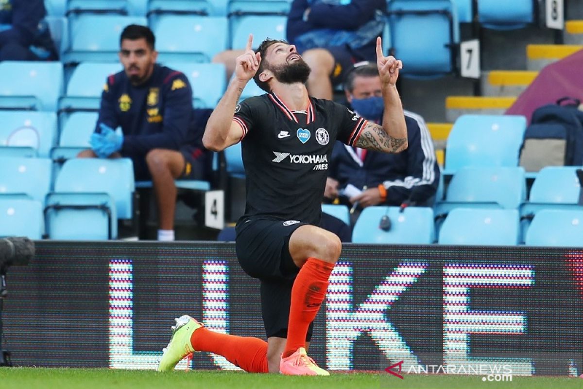 Sempat tertinggal hingga turun minum, Chelsea bangkit tundukkan Aston Villa 2-1