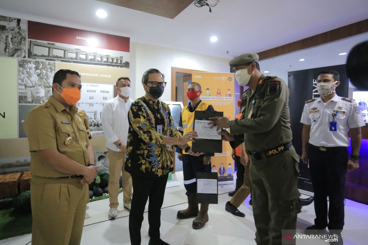 Pemkot Tangerang terima bantuan 10.000 masker