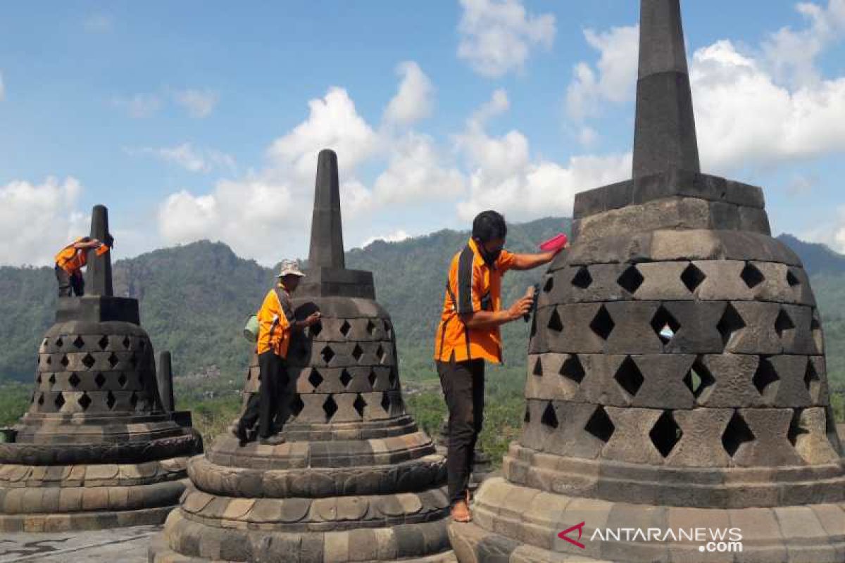 Pembukaan Candi Borobudur untuk umum tunggu rekomendasi gugus tugas COVID-19