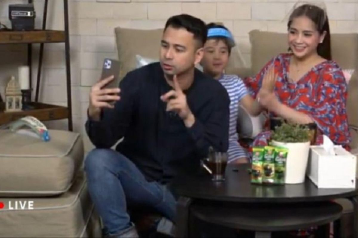 Mayora dukung Raffi Ahmad capai rekor MURI "live streaming" 30 jam