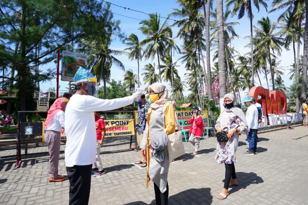 Gugus Tugas COVID-19 Banyuwangi lakukan simulasi dan evaluasi 30 destinasi wisata