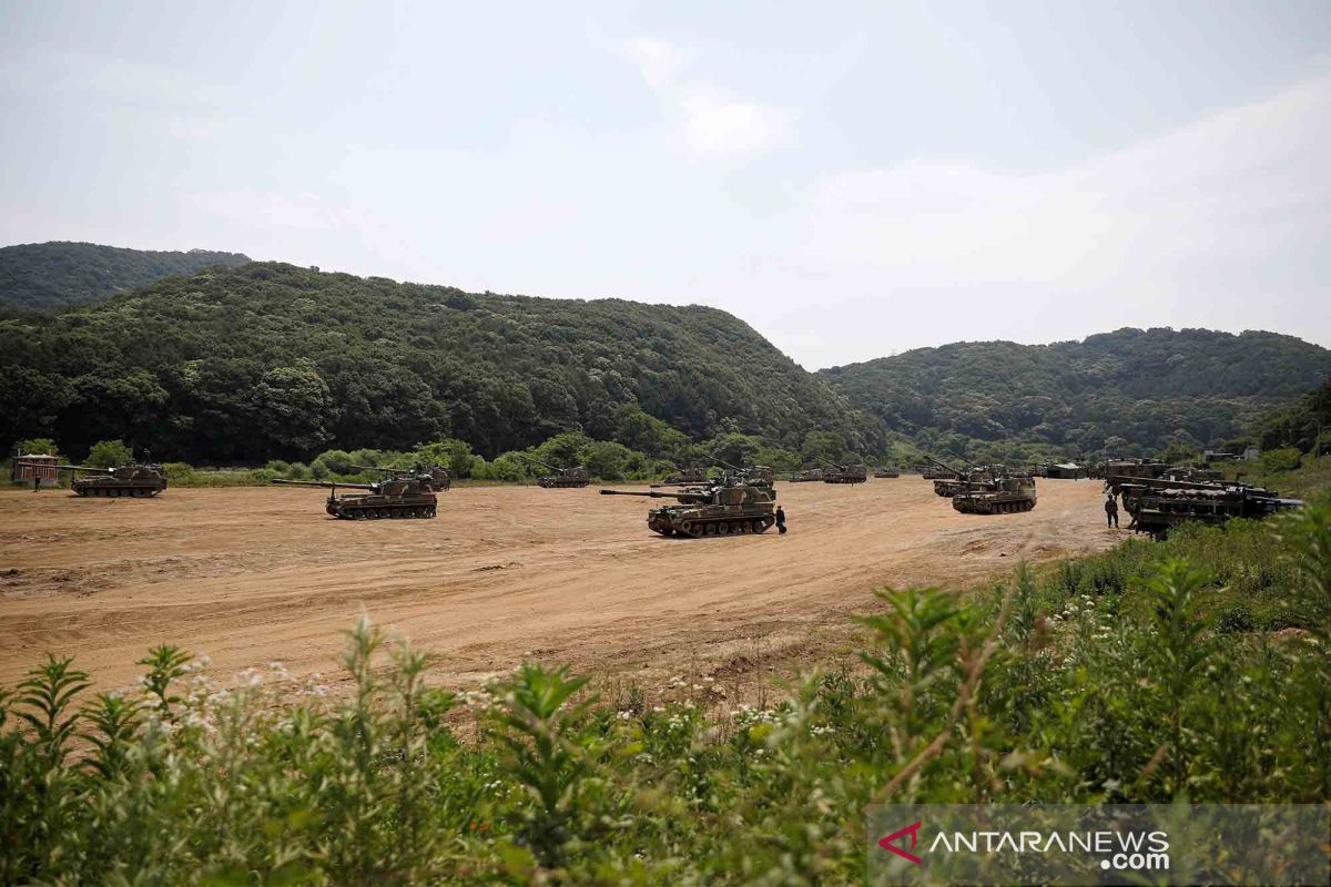 Korea Utara pasang kembali pengeras suara di perbatasan Korsel