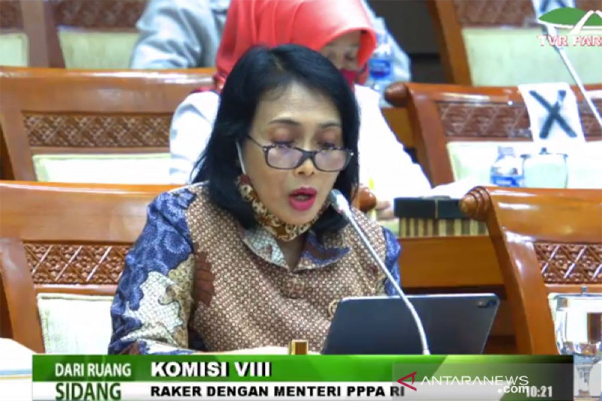 Menteri PPPA minta anak aktif sosialisasi protokol kesehatan keluarga