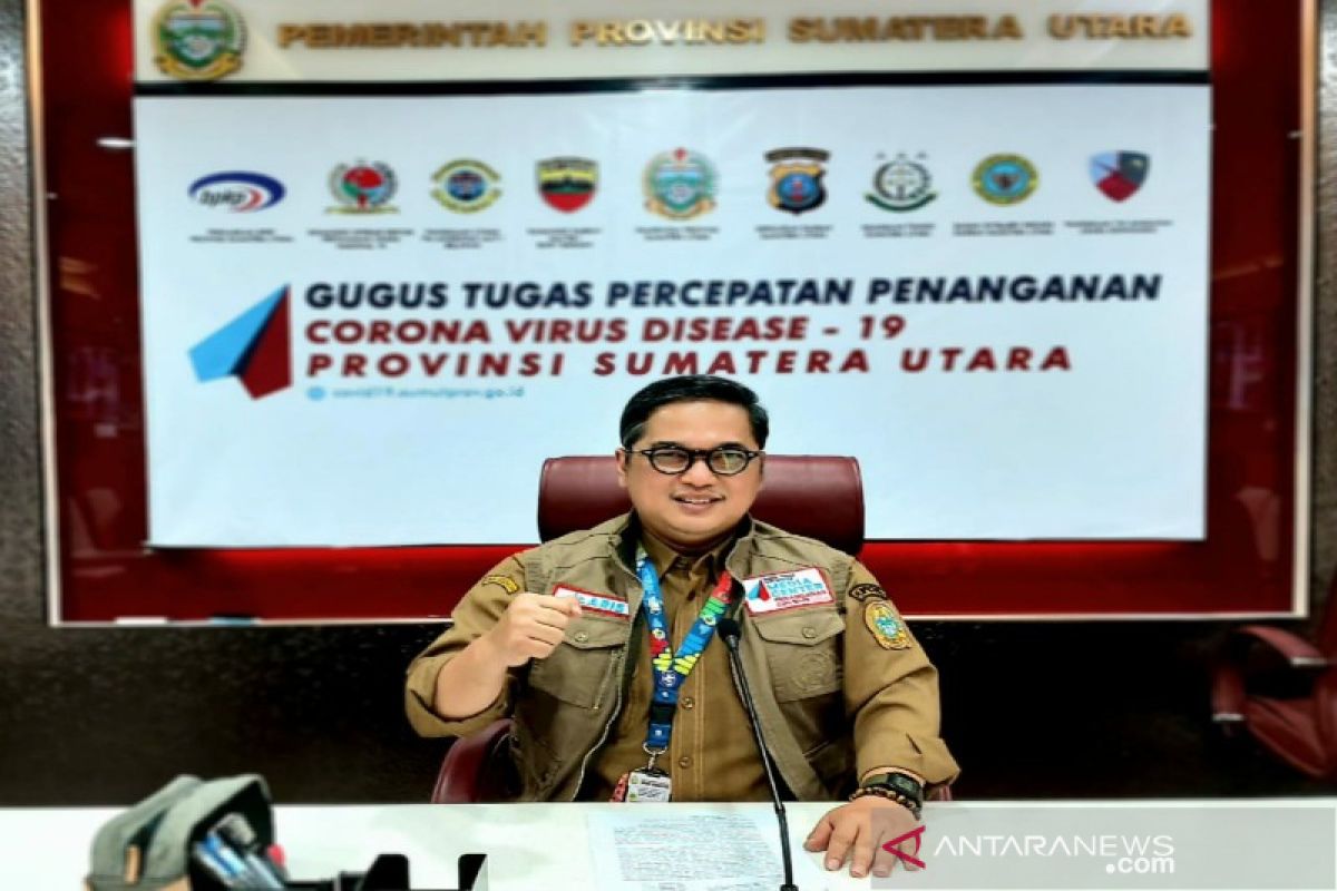 Kota Medan dan Deliserdang terbanyak positif COVID-19 di Sumut