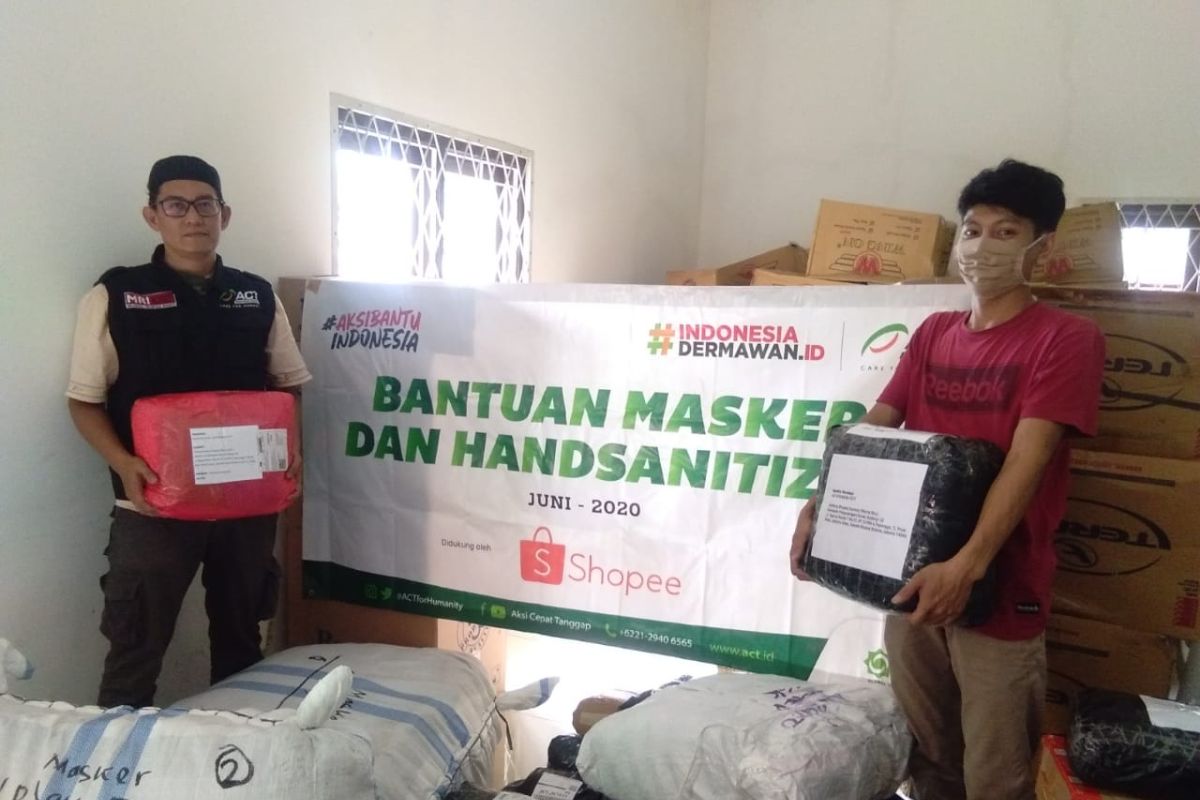 ACT gandeng Shopee salurkan bantuan kesehatan selama pandemi