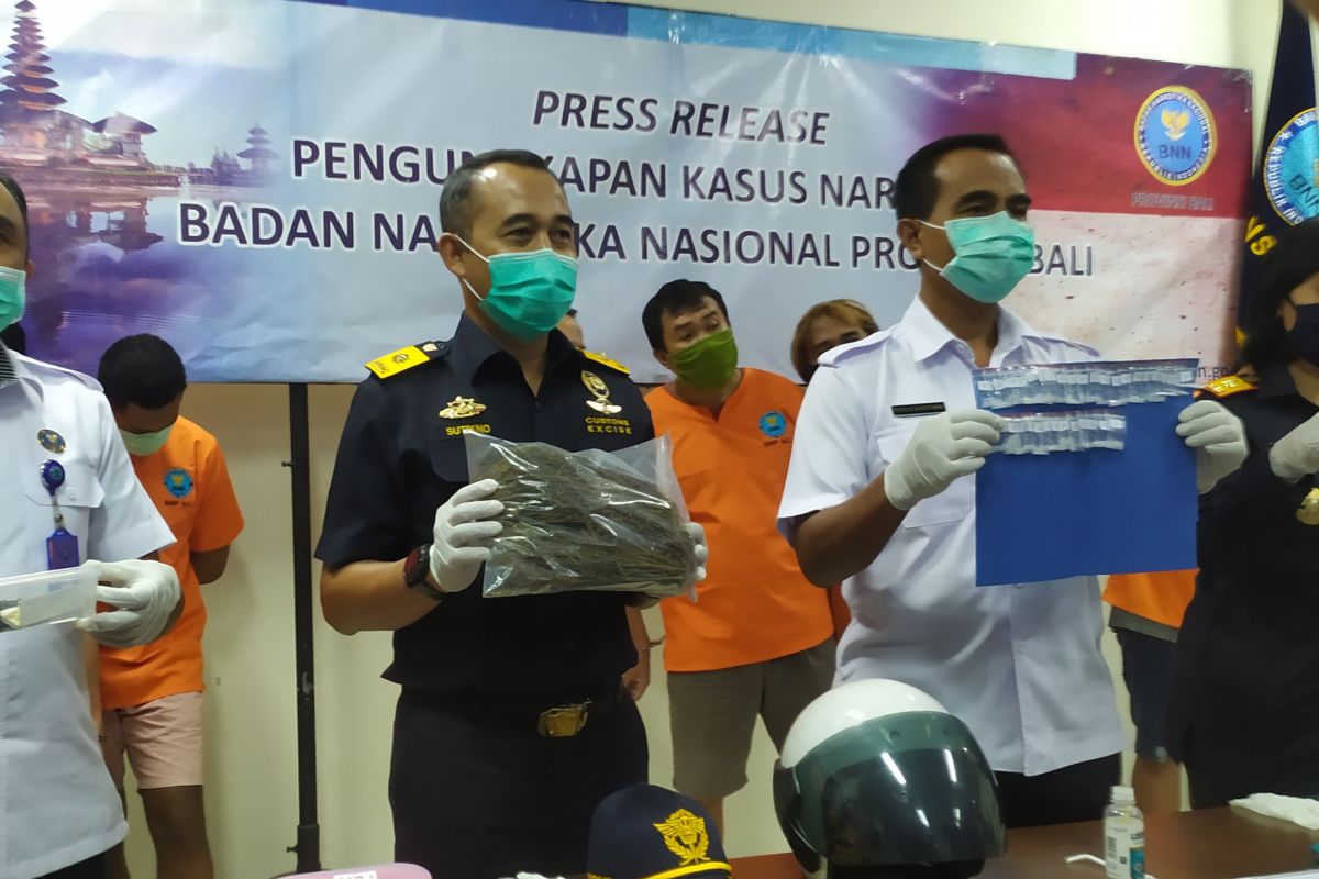 Kasus narkotika di Bali meningkat 5 persen selama COVID-19