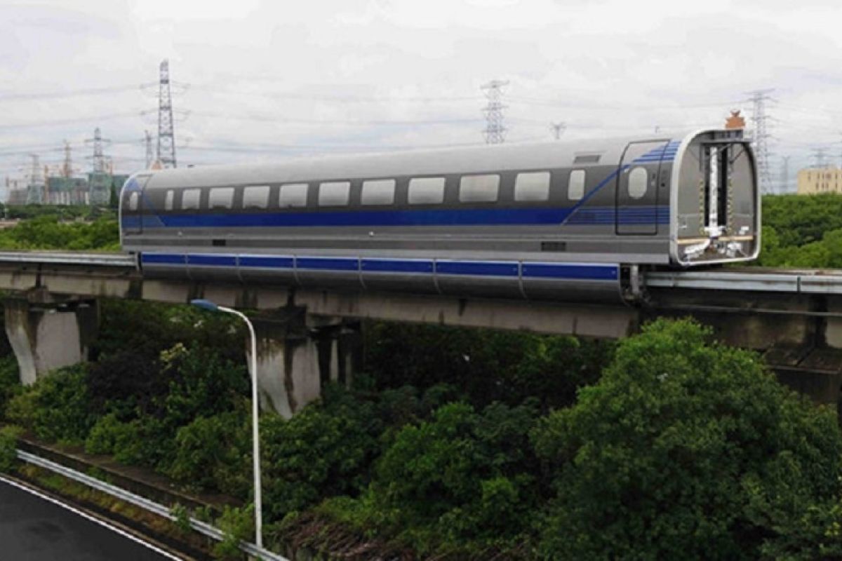 China sukses uji coba KA Maglev berkecepatan 600 kilometer per jam