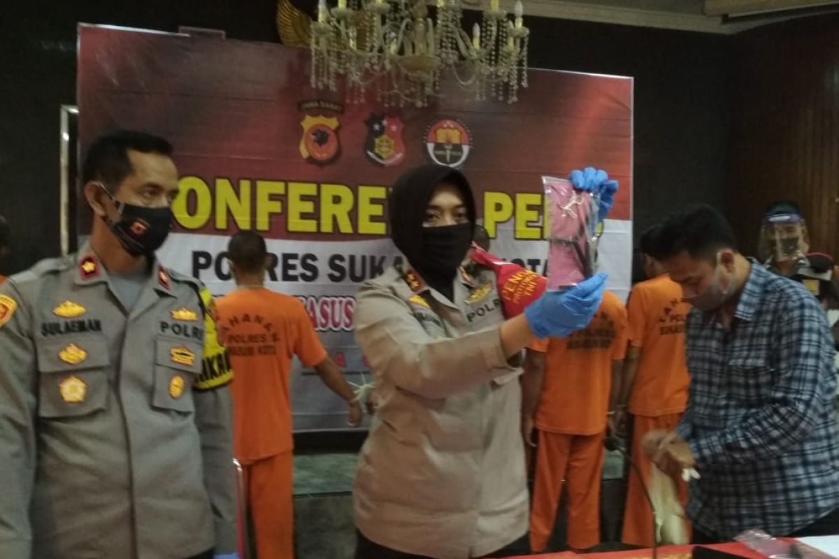 Polres Sukabumi ungkap sindikat pencuri spesialis kendaraan bermotor