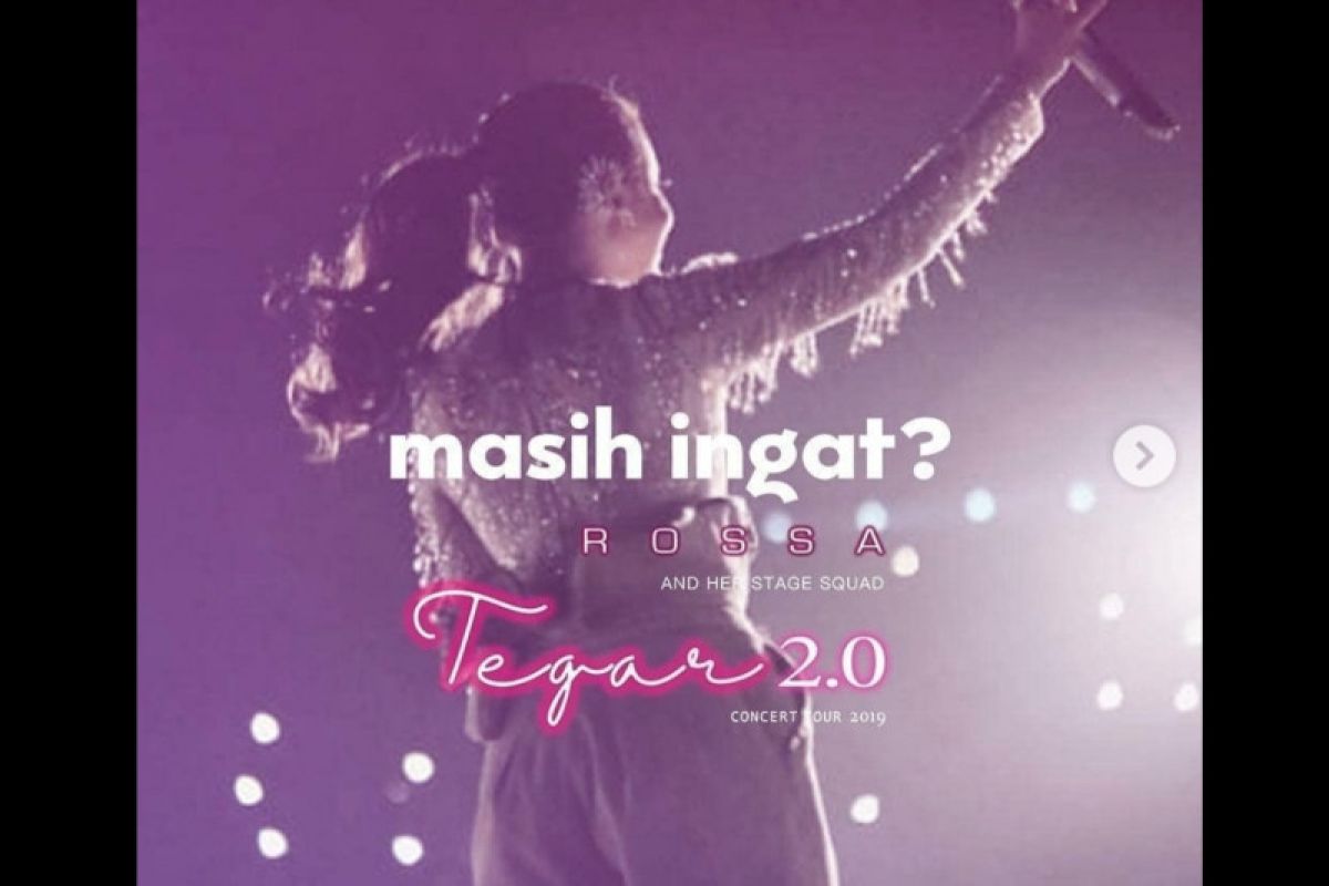 Rossa ajak nonton konser "Tegar 2.0"