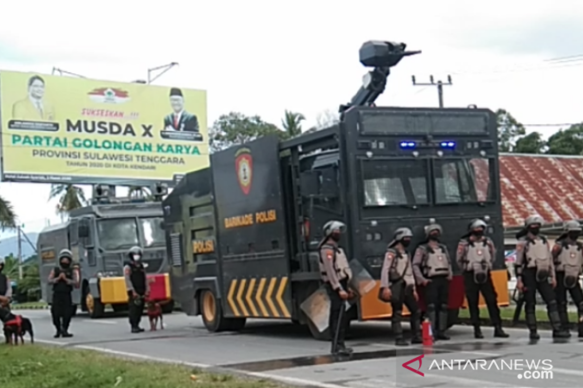 Polisi siapkan anjing pelacak amankan demo penolakan 500 TKA