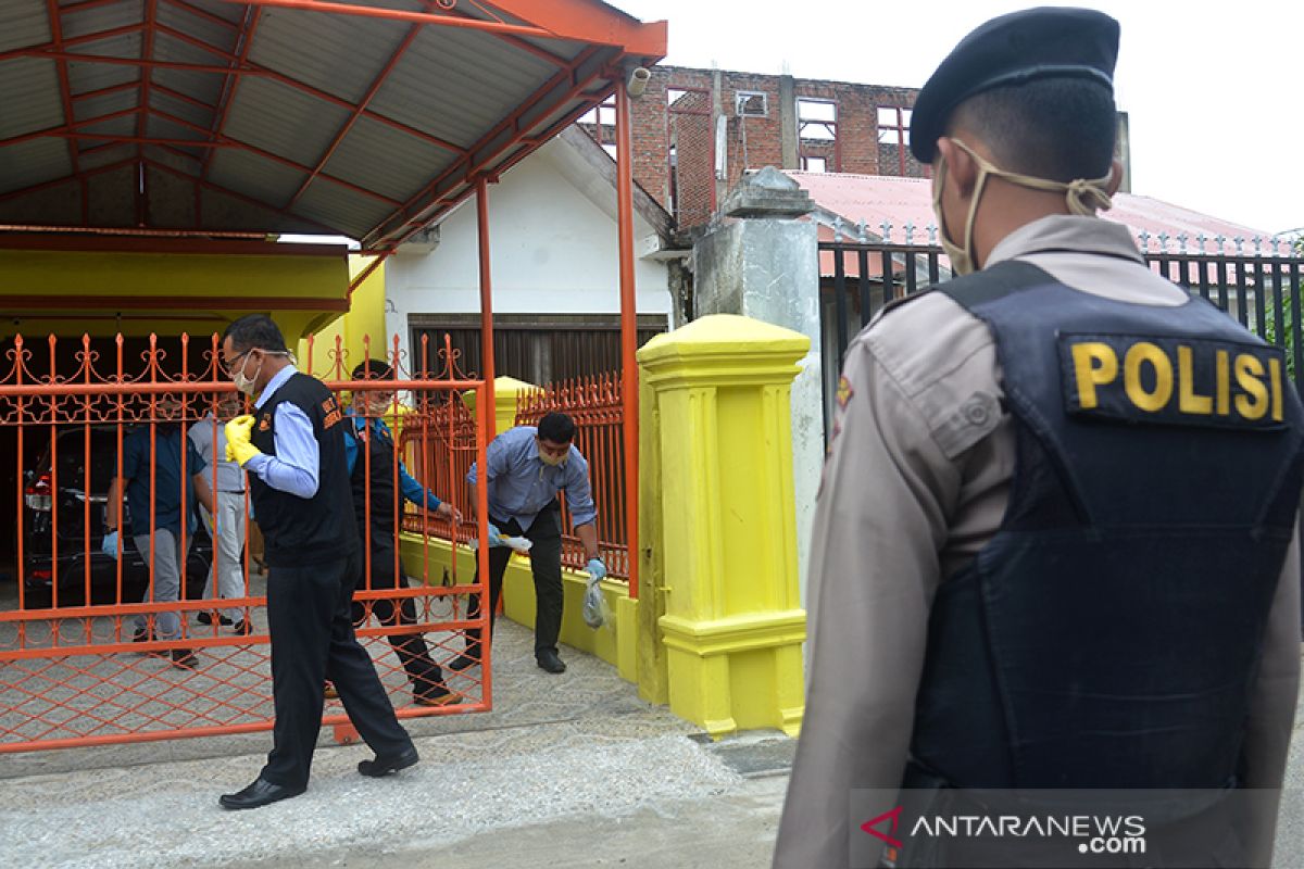 Teror bom terekam CCTV di Rumah Kadishub Banda Aceh