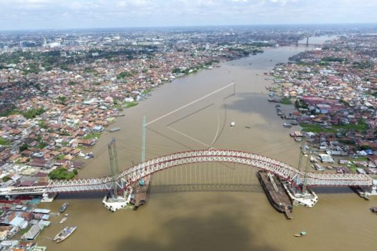 Pembangunan Jembatan Musi VI mulai dikerjakan kembali