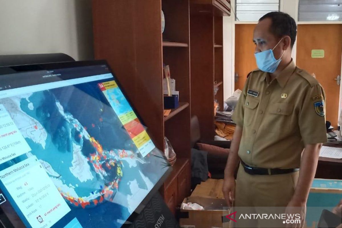 Kabupaten Kediri dapat bantuan alat informasi gempa WRS